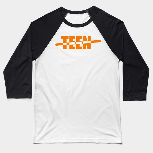 Teen Baseball T-Shirt by Toozidi T Shirts